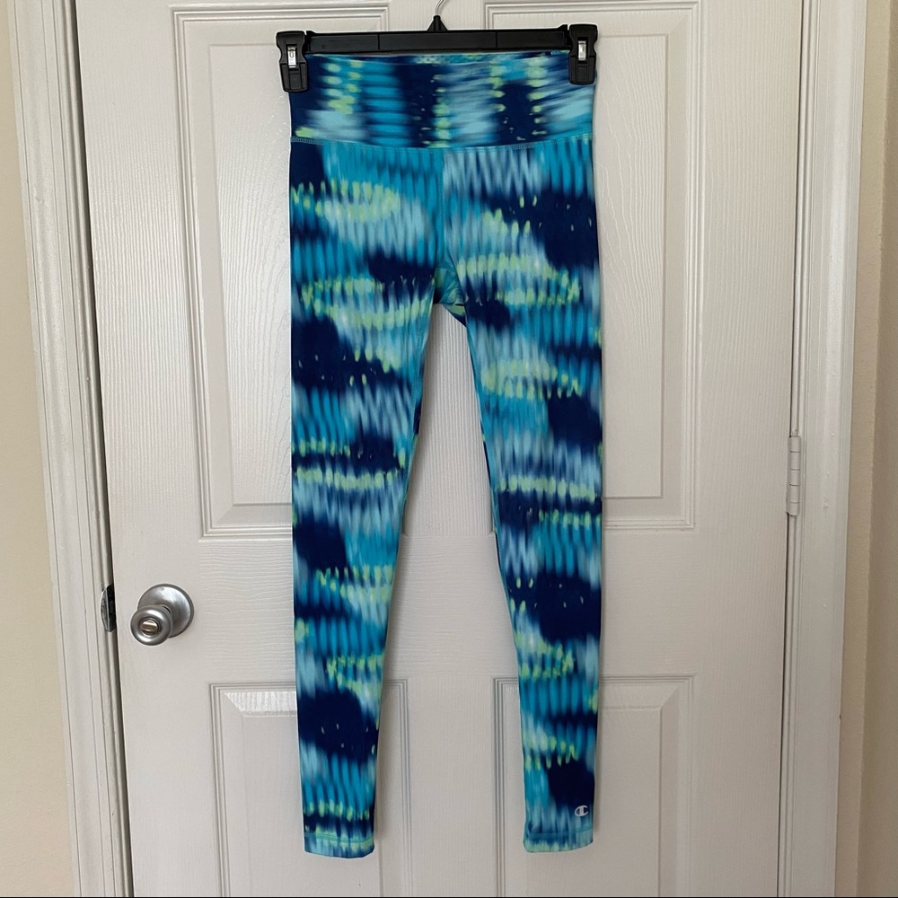 CHAMPION Women’s Vapor Legging Blue & Green